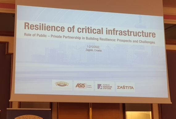 A two-day conference, “Resilience of Critical Infrastructure“